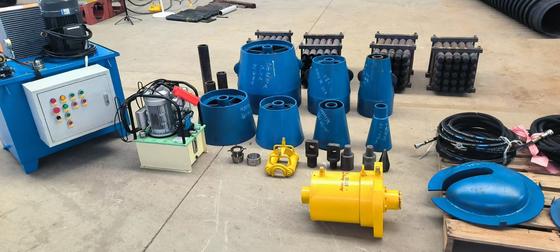 Hydraulic Station Pipeline Bursting Equipment with Threaded Pull Rods and Compact Structure for Trenchless Drilling